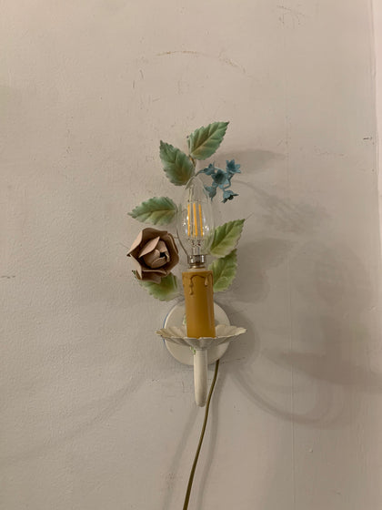 APLIQUES FLOR METAL (pareja)